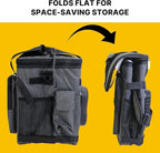 Koolatron Electric Portable Cooler Plug in 12V Car Cooler Bag, 14 qt (13 L) Black/Gray Soft-Sided No Ice Thermo Electric Portable Fridge for Camping, Adjustable Shoulder StrapTravel Road Trips.