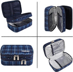 Apollo Walker Insulin Cooler Travel Case Diabetic Medication Cooler with Ice Packs and Insulation Liner TSA Approved