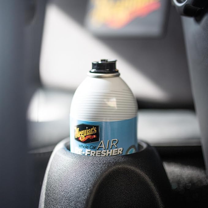 Meguiar's G16602EU Whole Car Air Re-Fresher Odor Eliminator Mist Sweet Summer Breeze Scent Air Bomb 59 ml