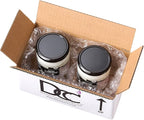 Fresh Linen Two Pack Odor Eliminating Highly Fragranced Candle - Eliminates 95% of Pet, Smoke, Food, and Other Smells Quickly - Up to 80 Hour Burn time - 12 Ounce Premium Soy Blend