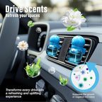 Cute Car Air Freshener 2 Pack, Lightbulb-Shaped Car Fresheners, Automotive Vent Clip, Long Lasting Scent, Essential Oils, Cute Car Accessories for Women, Fresh Scent