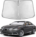 EcoNour Windshield Sunshade Compatible for Lexus ES 2019-2023 2024 2025, ES250 ES300h ES350 Sun Visor for Front Windshield & Window Sun Shade Cover, UV Heat Blocker & Protector, Car Accessories