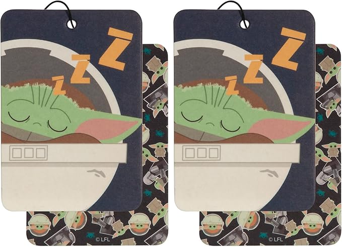 Star Wars The Mandalorian Grogu Sleeping Air Freshener
