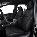AOMSAZTO Custom Fit Seat Covers for Toyota 4Runner 2025 2026 Full Set Faux Leather Car Seats Cover for 4Runner Accessories Black(5 Seats Model Only)