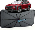 Car Windshield Sun Shade for Subaru Outback 2020-2025 –[Reflective Coated Fabric] Sunshade Umbrella for Front Window, Car Shades Sun Visor Keep Car Cool and Protects Interior, 1:1 Exact Fit