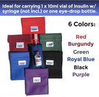 FRIO Cooling Wallet - Insulin Cooler for 45+ Hours of Stress Free On The Go - Purple Mini