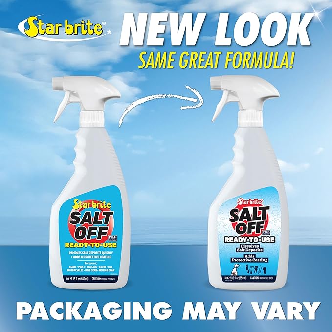 STAR BRITE Salt Off Concentrate - Ultimate Salt Remover Wash & Marine Engine Flush for Boats, Vehicles, Trailers, and More