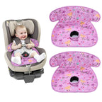 Piddle Pad Car Seat Liner- 2 Pack Waterproof Soft Car Seat Protector for Potty Training,Travel-Friendly Baby Toddler Carseat Cover for Spills, Nappy Leaks, Accidents (Purple, 2PC)