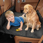 EULANT Truck SUV Dog Seat Cover for Back Seat,Car Rear Seat Mattress Extender Plate,Folding Back Seat Extender for Full Size Truck/F150/RAM1500/Silverado Car/SUV Model Y/3