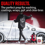 Adam's Polishes Strip Car Wash Soap (16 oz) - Sealant & Wax Remover Shampoo Salt Remover, Presoak, & Acidic Wash | Thick Suds For Use Cleaning Kit, Foam Cannon, Foam Gun, Sponge, Mitt, Chamois