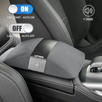 Car Air Purifier with H13 True HEPA Filter: Car Portable Air purifier for Exhaust Fumes, VOC, Smoke, Odors, and Bacteria, 99.9% Removal to 0.1 Microns - Air purifier for Traveling Bedroom (grey)