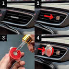 3D OM Air Freshener Duck(red) for Car or Indoor, Stylish Fun-3D Printing Plastic(eco PLA), Magnet and Clip - Solution is not included