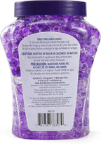 Clorox Fraganzia Crystal Beads Air Freshener Twin Pack, Long Lasting Room Deodorizer and Odor Eliminator Gel Beads for Home, Car, or Office, Lavender with Eucalyptus Scent, 24 Fl Oz
