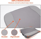 Car Seat Cushion, Comfort Memory Foam Car Cushions for Driving - Sciatica & Lower Back Pain Relief, Driver Seat Pillow for Auto, Office Chair, Wheelchair - Gray