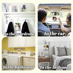 5Pcs Custom Air Fresheners with Picture, Customized Photo Air freshener for Car Personalized Double Sided Hanging Air Freshener Car for Bedroom Bathroom Gifts for Him (5pcs-Rectangle)