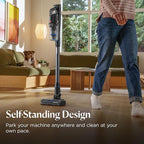 Bissell PowerClean FurGuard 280W Self-Standing Cordless Vacuum w/Self-Cleaning Brush Roll, Strong Suction, Removeable Battery, Wall Mount, Upholstery Tool & Bright Headlights