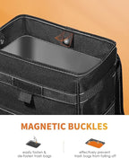 HOTOR Car Trash Can - Leak-Proof Car Organizer and Storage Bag for The Back/Front/Console of Any Cars,Sedans, SUVs & Trucks Easy-to-Install Car Accessory Interior