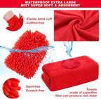 26Pcs Car Wash Cleaning Kit with Foam Gun Sprayer Detailing Brushes Window Water Scraper Tire Brush Towels Complete Interior Exterior Detailing Set for Car