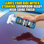 Chemical Guys Hydro Charge Ceramic Spray Coating 16 Fl Oz, with Monster Extreme Microfiber Towels (3 Pack) High Gloss Paint Protection Spray with Thick Plush Towels for Car Wash Drying and Detailing