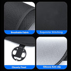 Car Seat Cushion Covers Full Set Front Rear for Tesla Model 3 Highland 2017-2026 Four Seasons Universal Ice Silk Protector Pad Mat Interior Decoration Accessories (Without Logo)