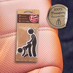Funny Adult Car Air Freshener 6 Pack Scented With Premium Oils By Fresh Fresheners (Doggy Style Design)