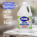 ZORBX Unscented Odor Eliminator Spray 128 Oz, 1 Gallon - Used in Hospitals & Healthcare Facilities - Advanced Trusted Odor Remover Formula - All-Purpose Deodorizer for Dog, Cat, Home, Carpet & Car