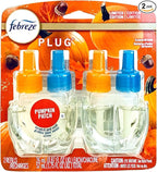 Febreze Plug Air Freshener Refills, Limited Edition Fresh-Harvest Pumpkin Scent, (2 Count, 1.75 Oz)