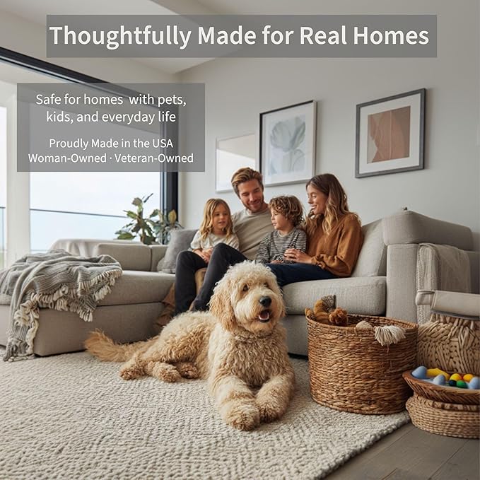 Lapew Cold Water Carpet Deodorizer Powder - Pet Safe Freshener for Vacuuming | Scented Odor Eliminator for Home | 36 oz