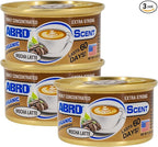 ABRO Car Air Fresheners: Canned, Spill Proof Airfreshener for Home, Office, or Car Accessories Interior, Lasts Up to 60 Days - 3Pack Mocha Latte Scent