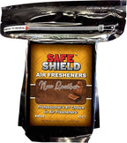 New Leather Scented Air Freshener Pads - Long-Lasting Fragrance Pads for Car Interiors - 1-1/2" × 3" Compact Size - Rich and Luxurious Aroma for Eliminating Stale Odors - Pack of 120
