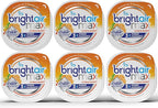 Bright Air Max Odor Eliminator Gel, Biobased Air Freshener, Cruelty Free, Citrus Burst Scent, 8 Oz Each, 6 Pack