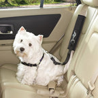 Guardian Gear Ride Right Seat Belt Connectors — Polyester Seat Belt Connectors for Dogs, Black