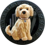 Bath and Body Works Dog With Collar Car Visor Fragrance Holder Easy To Open