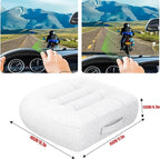 adult short driver car seat booster/booster seat for adults/thick Office Chair Booster Seat,for Short People Effectively Increase Field of View Lower Back Fatigue Relief,for Cars,Office,Home（White）
