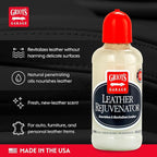 Griot's Garage Leather Rejuvenator for Car Seats, Upholstery, Auto, Home, Furniture, Shoes, Boots, Accessories, and More, Conditioner and Protectant, 8 Ounces