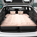 GOOBED Inflatable SUV Camping Mattress with Pump & Accessories, 10-Inch Thick Air Bed with Pillows, Storage Bag & Patch Kit, Fits 4Runner, Jeep, and Most Midsize to Large SUVs (Gray)