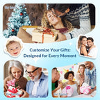 Custom Air Fresheners with Picture - Personalized Double Sided Photo Air Freshener, Customized Air Freshener for Car Wardrobe Bathroom Hanging Ornaments (A5-Irregular Shape)