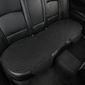 West Llama Linen Car Seat Covers,Bottom Seat Covers for Cars Include 1 Rear Bench Cover Universal Fits 90% Vehicles,SUVs,Cars,Sedans,Black