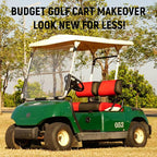 Golf Cart Front Seat Covers for Yamaha G2 G8 G9 G11 G14 G16 G19 G20 G21 G22, Durable Polyester Fabric Yamaha Golf Cart Seat Covers, Breathable Washable