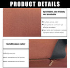 Car Armrest Cushion, 12.2"×6.3"×3.9" Memory Foam Center Console Armrest Pad, Comfortable Armrest Console Pillow Protector for Most Vehicles, Universal Car Accessories (Brown)