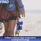 FRIO Cooling Wallet - Insulin Cooler for 45+ Hours of Stress Free On The Go - Blue - Mini
