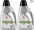 Bissell® Little Green™ PET-PRO-OXY Formula for Portable Carpet Cleaners, 60 oz, 2034F, (Pack of 2)