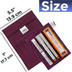 FRIO Cooling Wallet - Insulin Cooler for 45+ Hours of Stress Free On The Go - Burgundy - Large