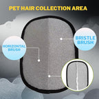 PotatoLife Pet Hair Removal Glove Upgraded Reusable Electrostatic Washable Fur Remover for Dogs Cats, Grooming Mitt for Couch, Sofa, Furniture, Carpet, Clothing and Car Seat, 2-Pack Large