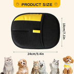 Pet Hair Removal Glove for Dogs & Cats – Upgraded Reusable Electrostatic Fur Remover Tool for Clothing, Furniture, Couch, Carpet, and Car Seats