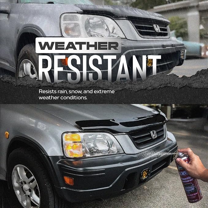 GX-3 Plastic Restorer – Black Plastic Restorer for Cars & Automotive Trim Restorer – Interior Car Cleaner & Exterior Faded Plastic, Vinyl & Rubber Renewer with Aloe Vera 12PK (14 fl oz)