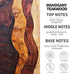 2-Pack Car Fresheners Long Lasting & Car Deodorizer - Mahogany Teakwood Hanging Car Air Freshener for Men and Women, Car Necessities & Scent Diffuser by VUTOLLOSA
