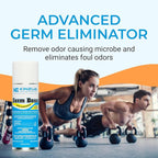 Kinzua Environmental Germ Boss Strong Odor Eliminator, Fast-Acting Cleaning & Deodorizing Fogger, Mold Bomb Fogger for Smell Control with Fresh Scent, Covers Up to 1,000 cu ft, 6 oz