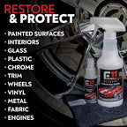 TopCoat F11 Car Polish & Sealer for Cars, Motorcycles, RVs and More – Water-Based Alternative to Ceramic Car Wax - 16 oz F11 Top Coat Spray Bottle