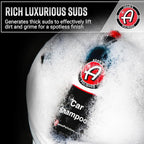 Adam's Car Shampoo (5 Gallon) - pH Best Biodegradable Car Wash Soap for Foam Cannon, Spray Gun or Bucket - High Foam, Scratch-Free Auto Detailing for Cars, Trucks, RVs & Motorcycles